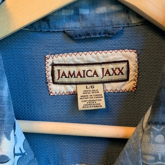 Jamaica Jaxx Men’s Hawaiians Shirt Size Large - Picture 2 of 3